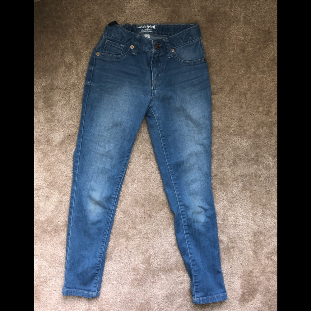 Girls Cat and Jack super skinny jeans